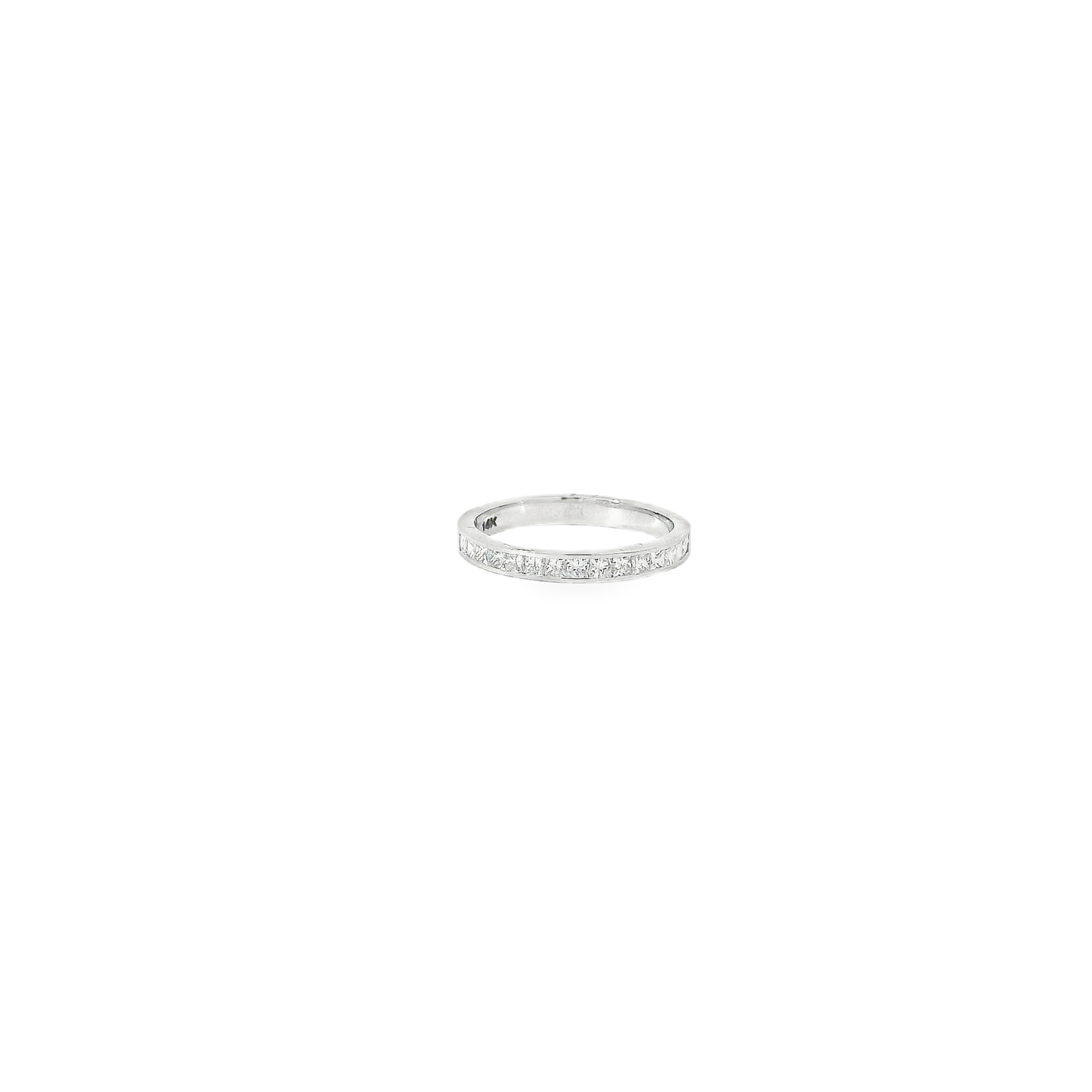 Elegant Princess Cut Diamond Ring