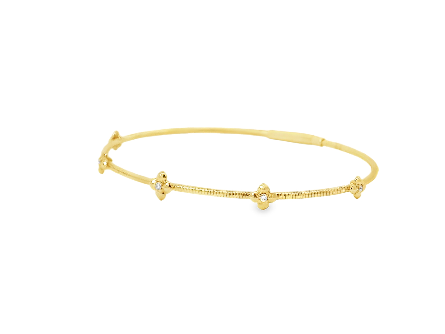 Elegant Gold Bangle Bracelet