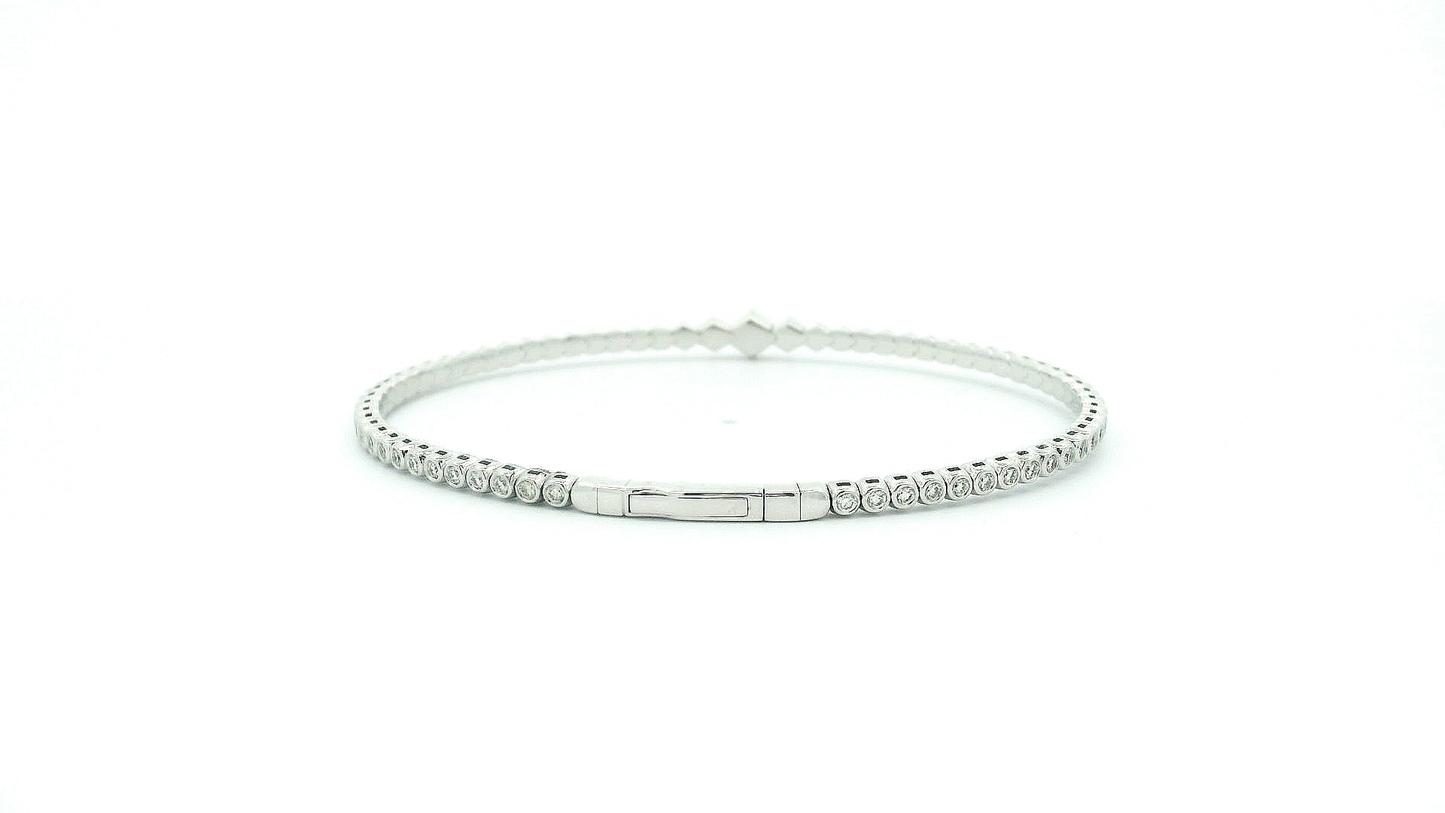 Elegant Bracelet with Diamond Accents