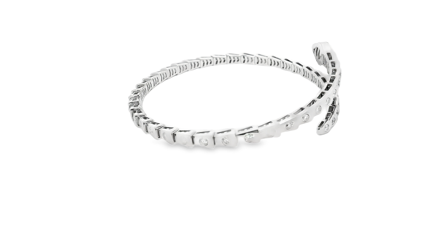 Elegant Snake-Inspired Bracelet
