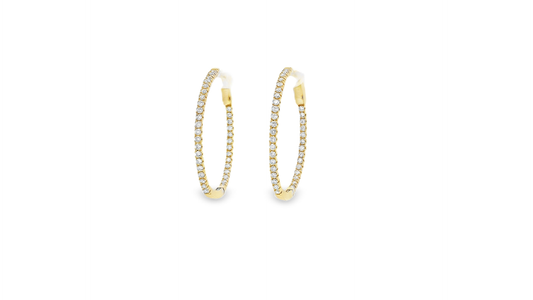 Elegant Gold Hoop Earrings