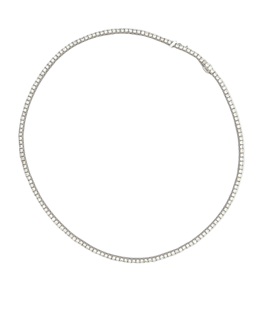 Elegant Tennis Necklace