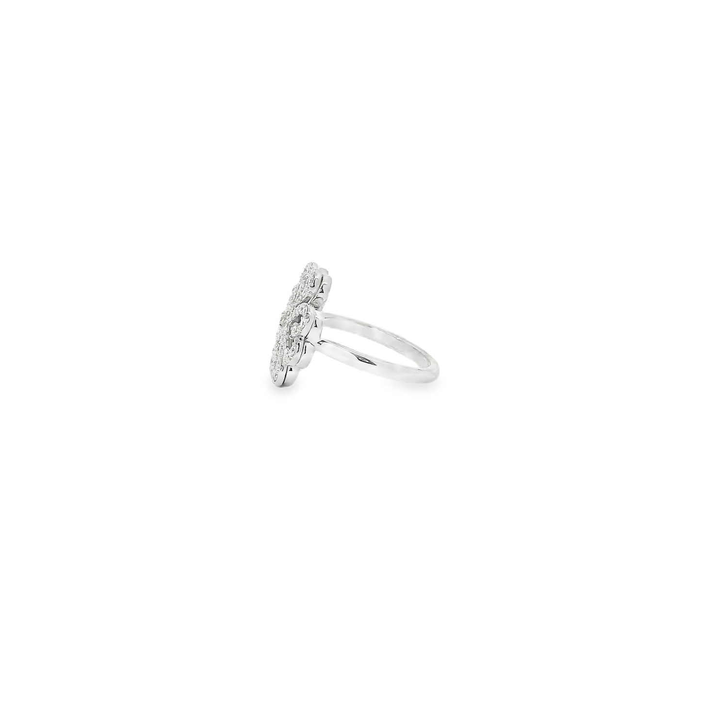 Elegant Heart-Shaped Spinner Ring