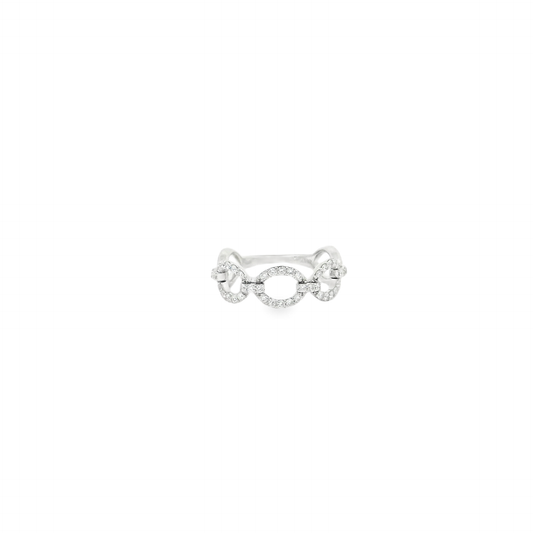 Elegant Diamond-Studded Ring