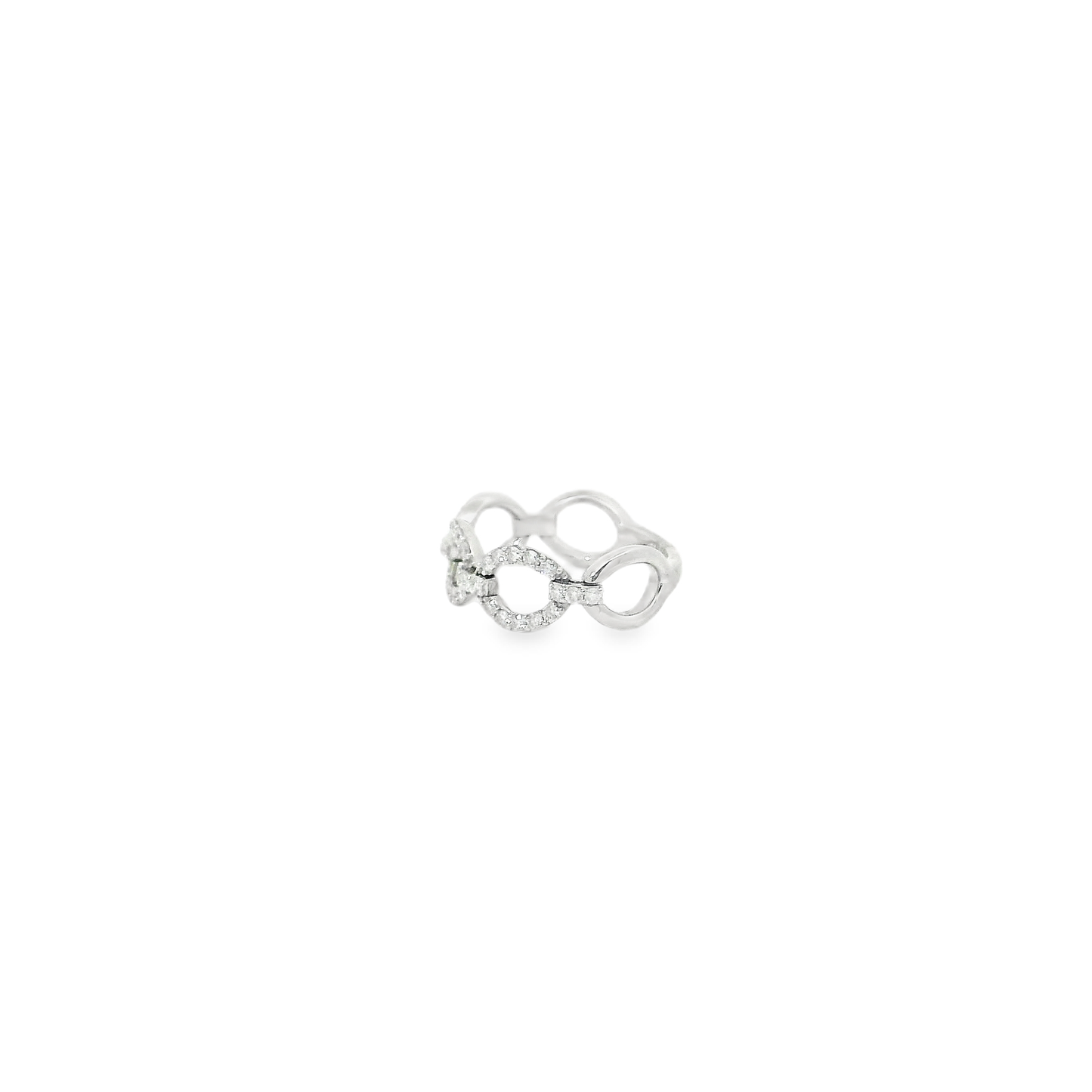 Elegant Diamond-Studded Ring
