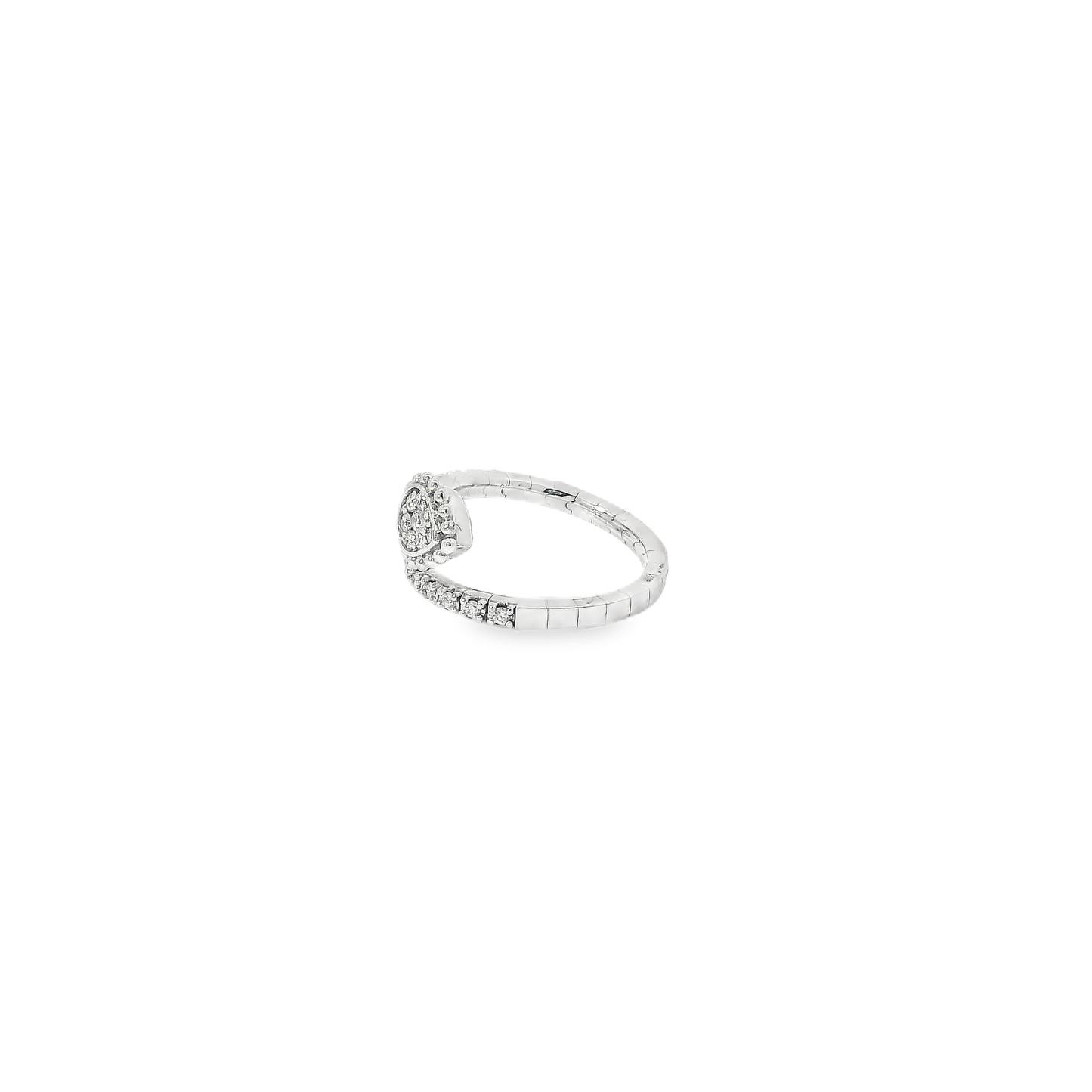Flexible Elegant Diamond Ring