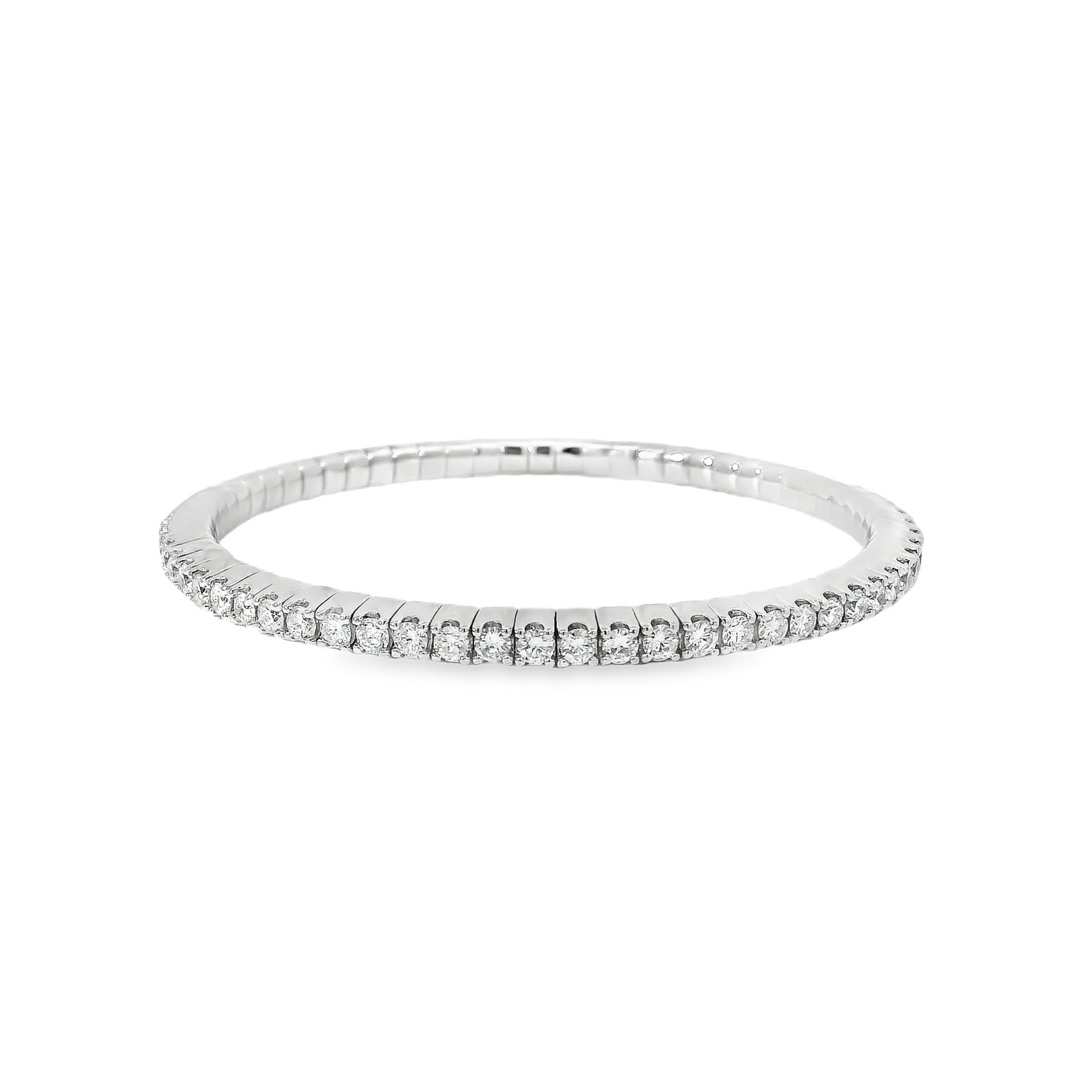 Scratchable Elegant Diamond Tennis Bracelet