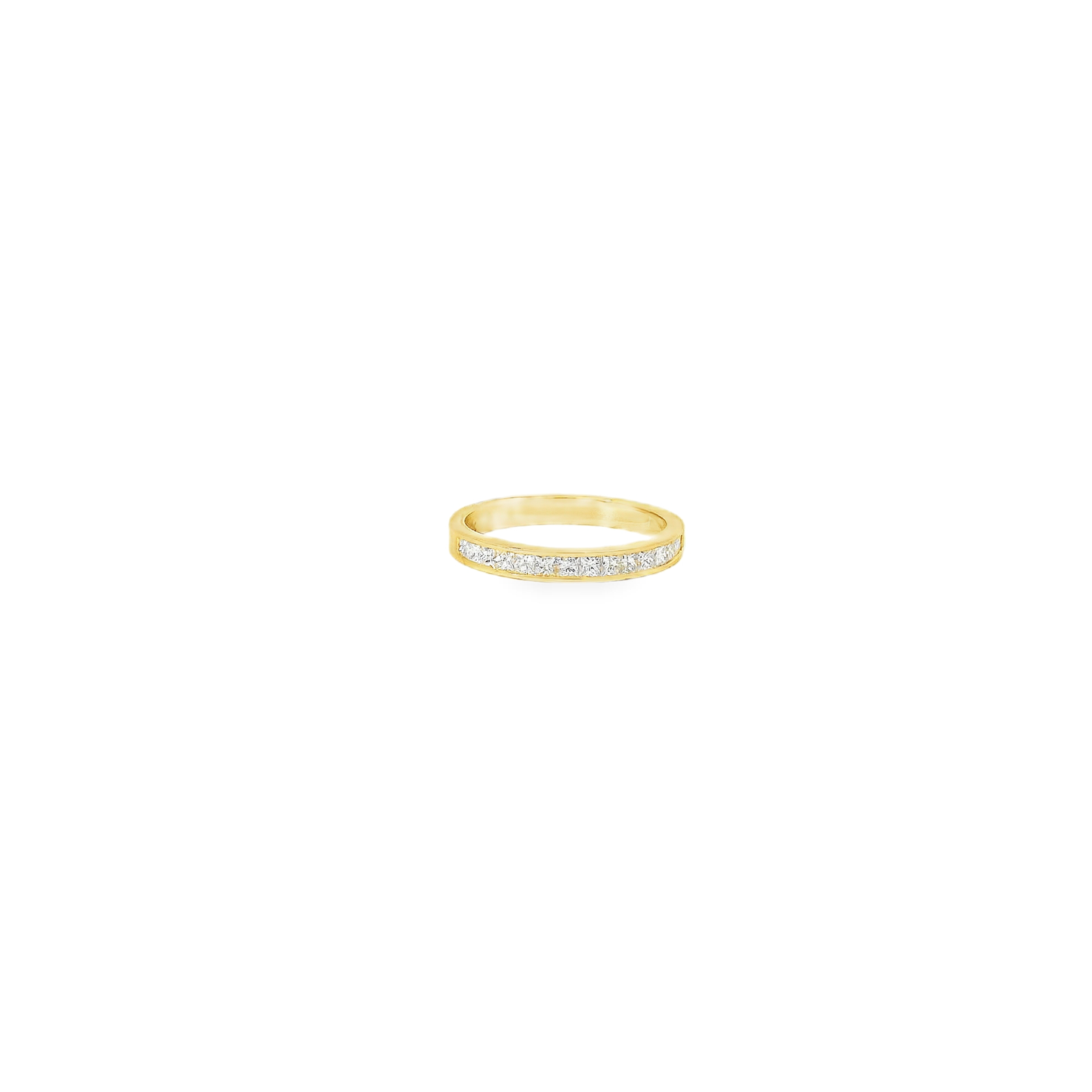 Elegant Princess Cut Diamond Ring