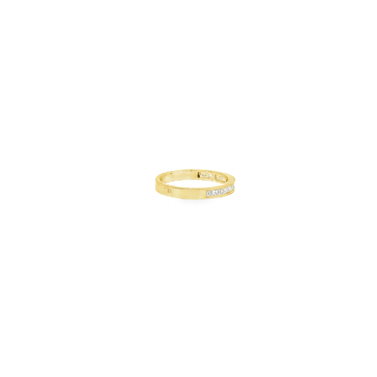 Elegant Princess Cut Diamond Ring