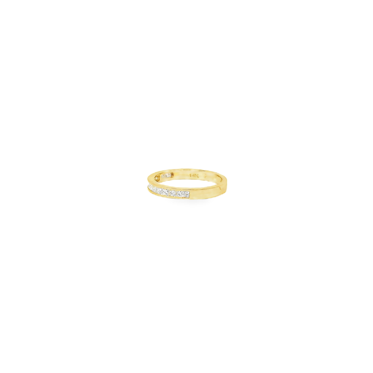 Elegant Princess Cut Diamond Ring