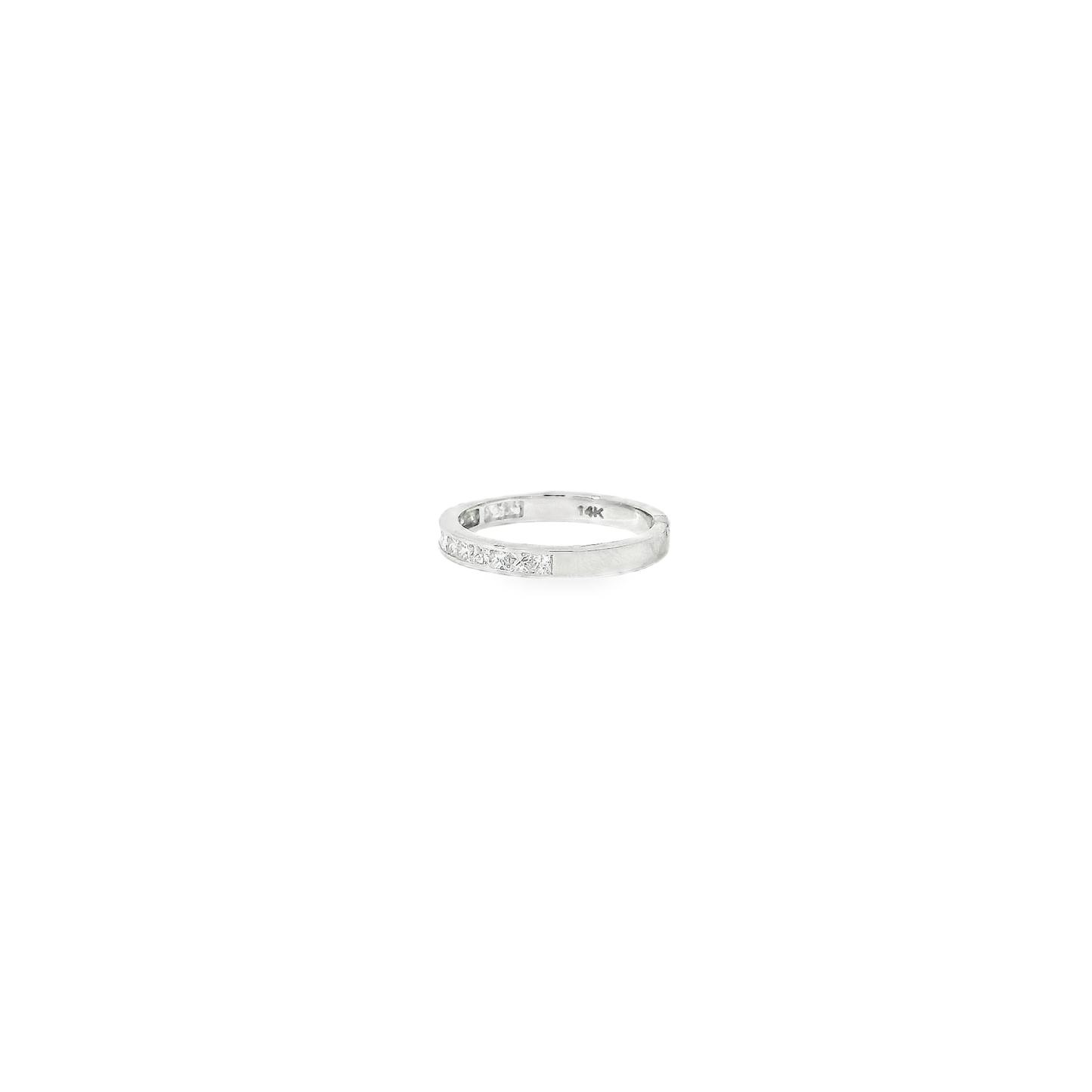 Elegant Princess Cut Diamond Ring