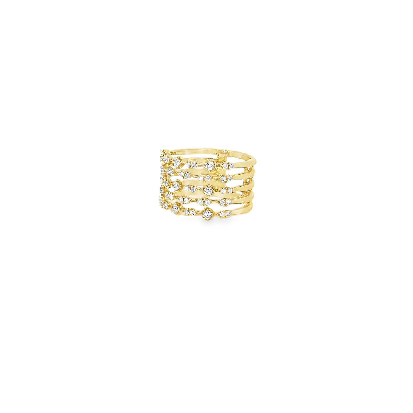 Elegant Gold Diamond Ring