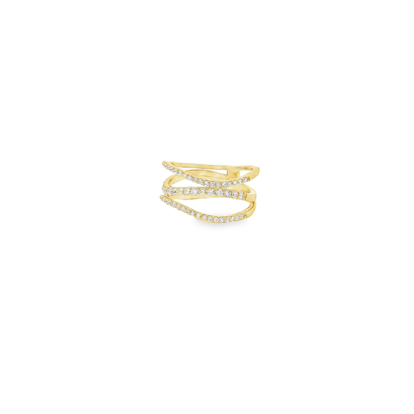 Elegant Gold and Diamond Ring
