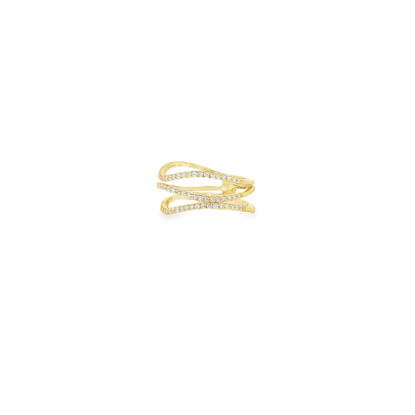 Elegant Gold Diamond Ring