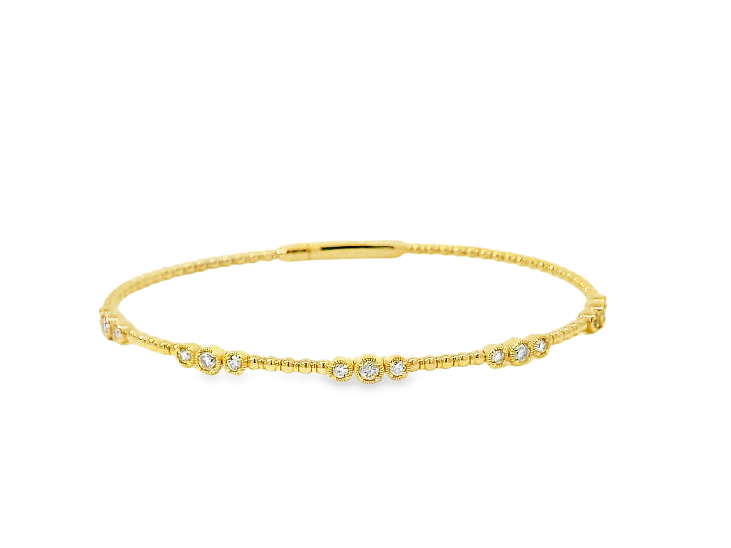Elegant Gold Diamond Bracelet