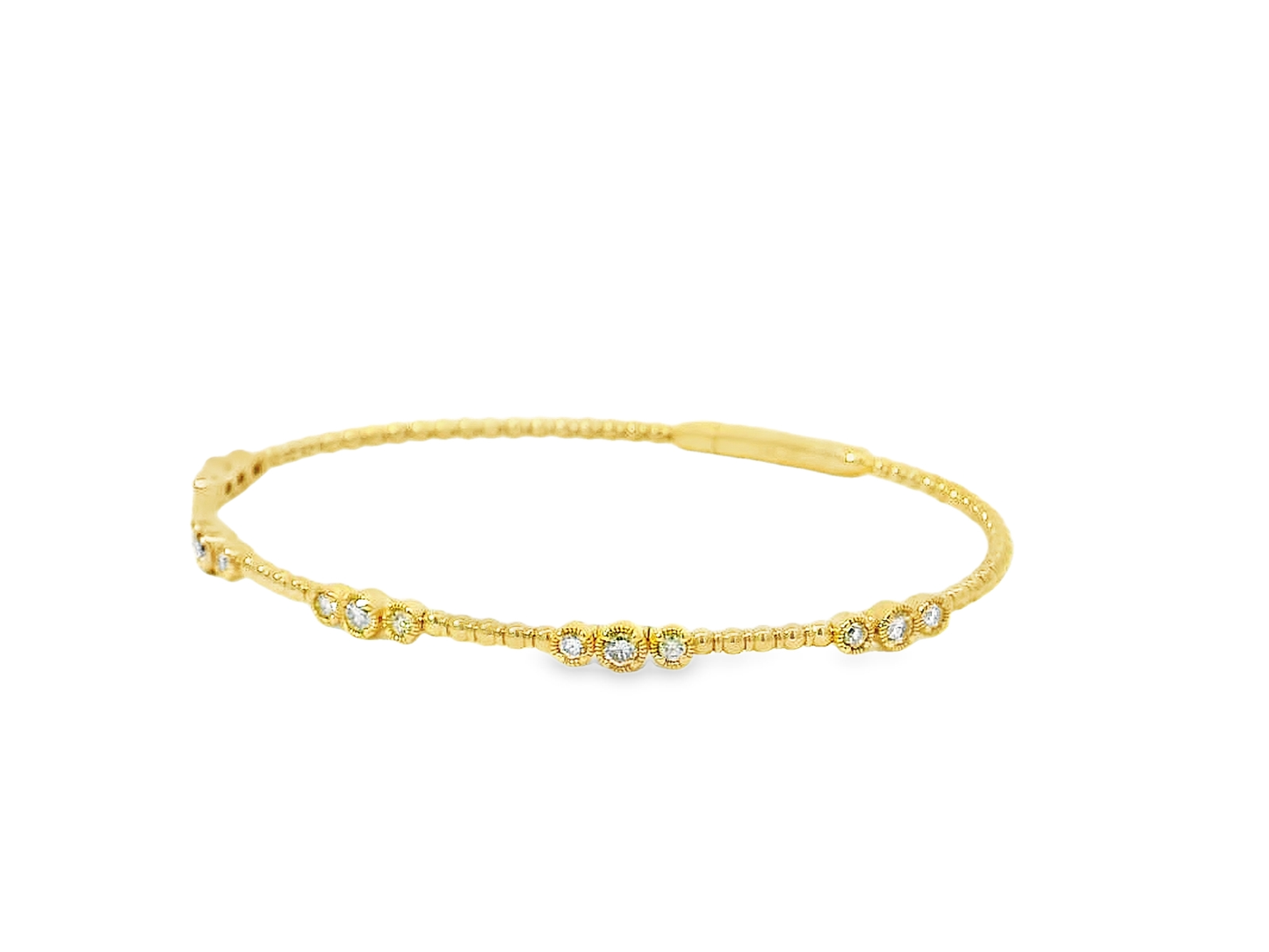 Elegant Gold Diamond Bracelet