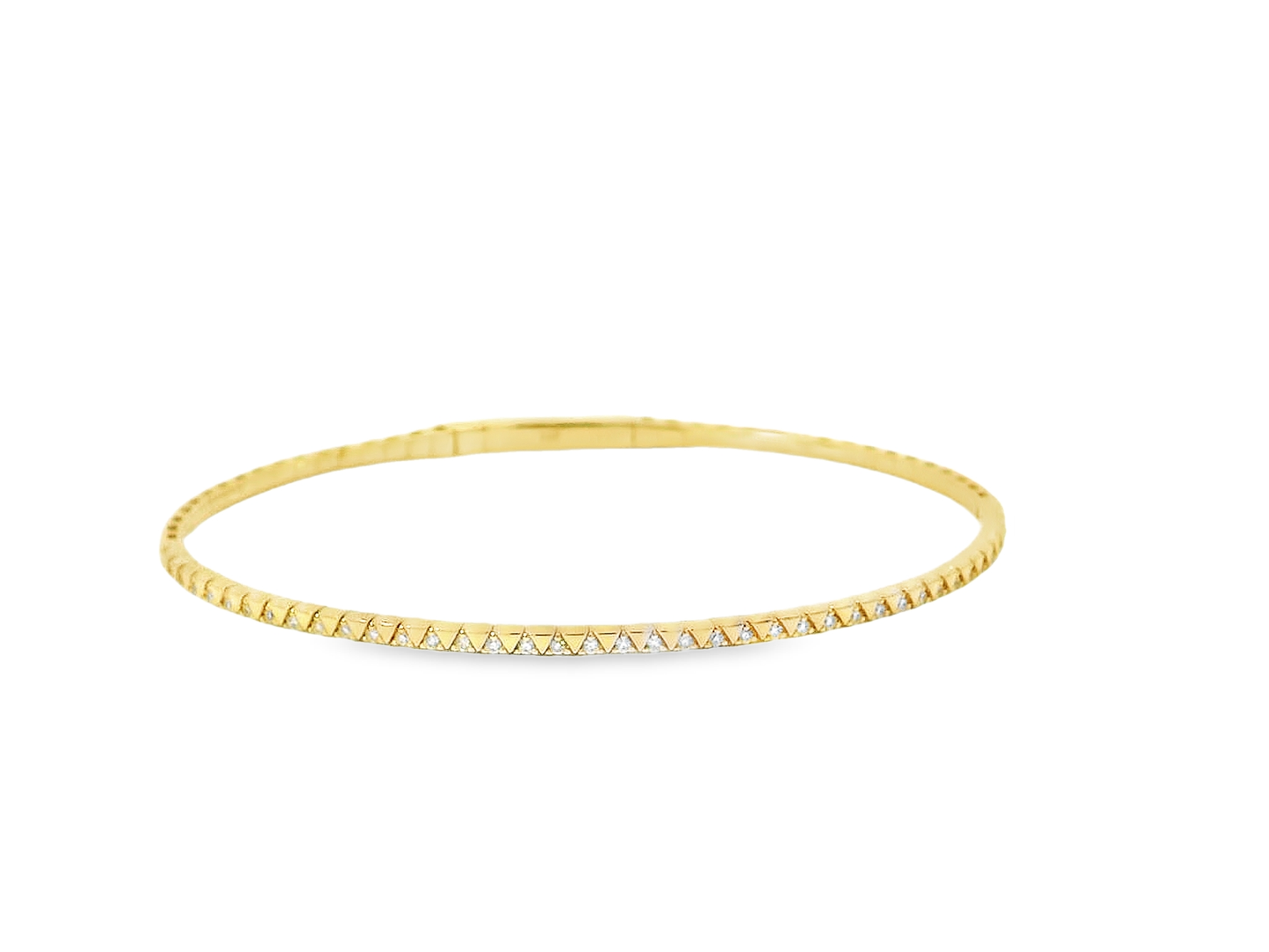 Elegant Gold Bangle Bracelet