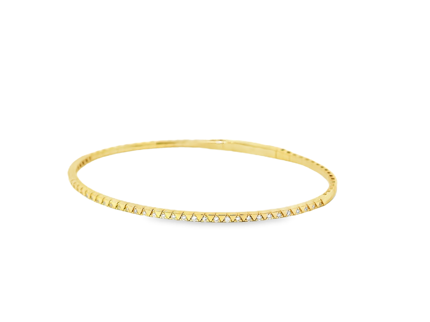 Elegant Gold Bangle Bracelet