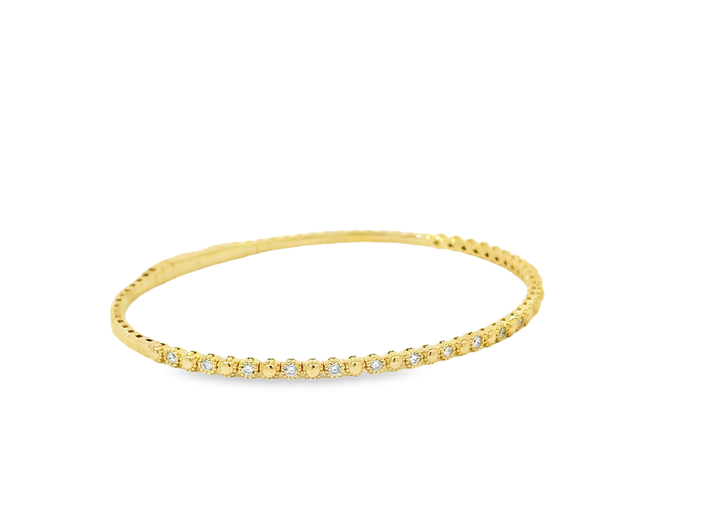 Elegant Gold Diamond Bracelet