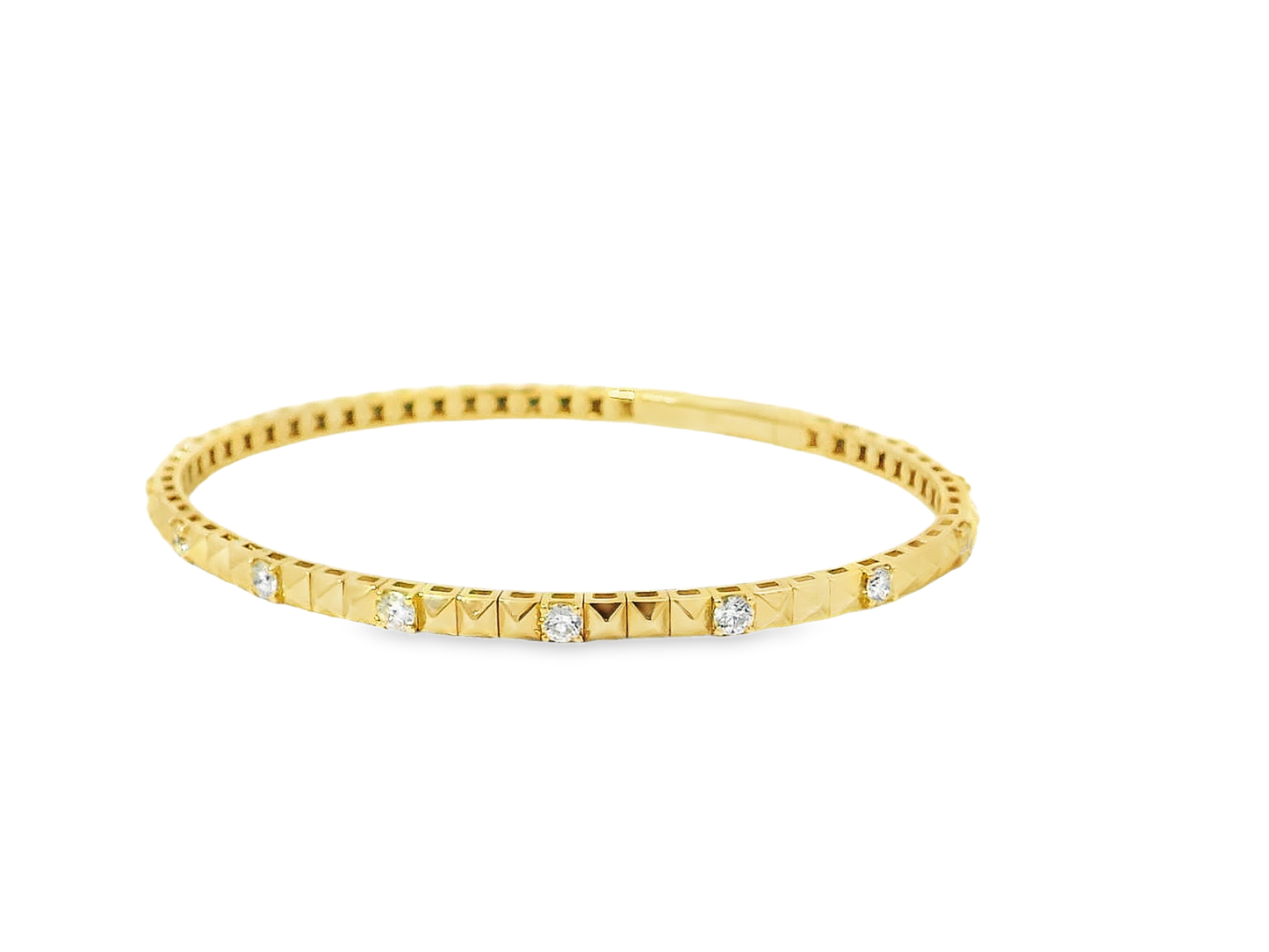 Elegant Gold Studded Bracelet