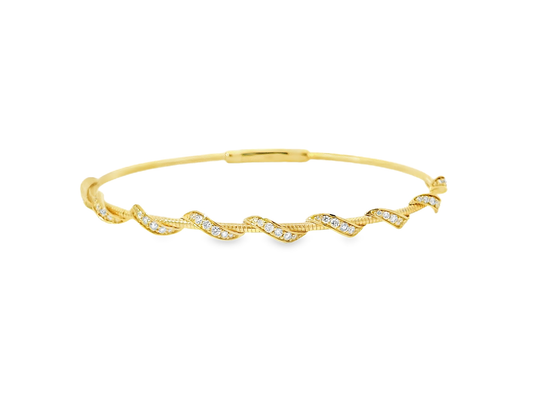Flexible Elegant Twist Bangles