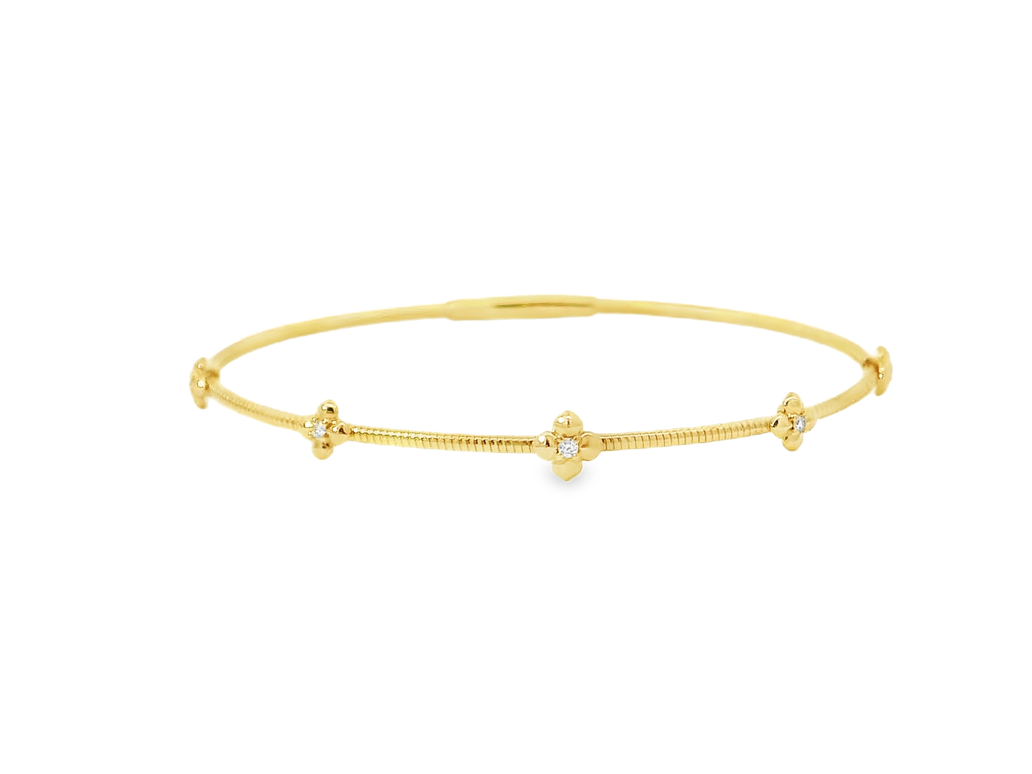 Elegant Gold Bangle Bracelet