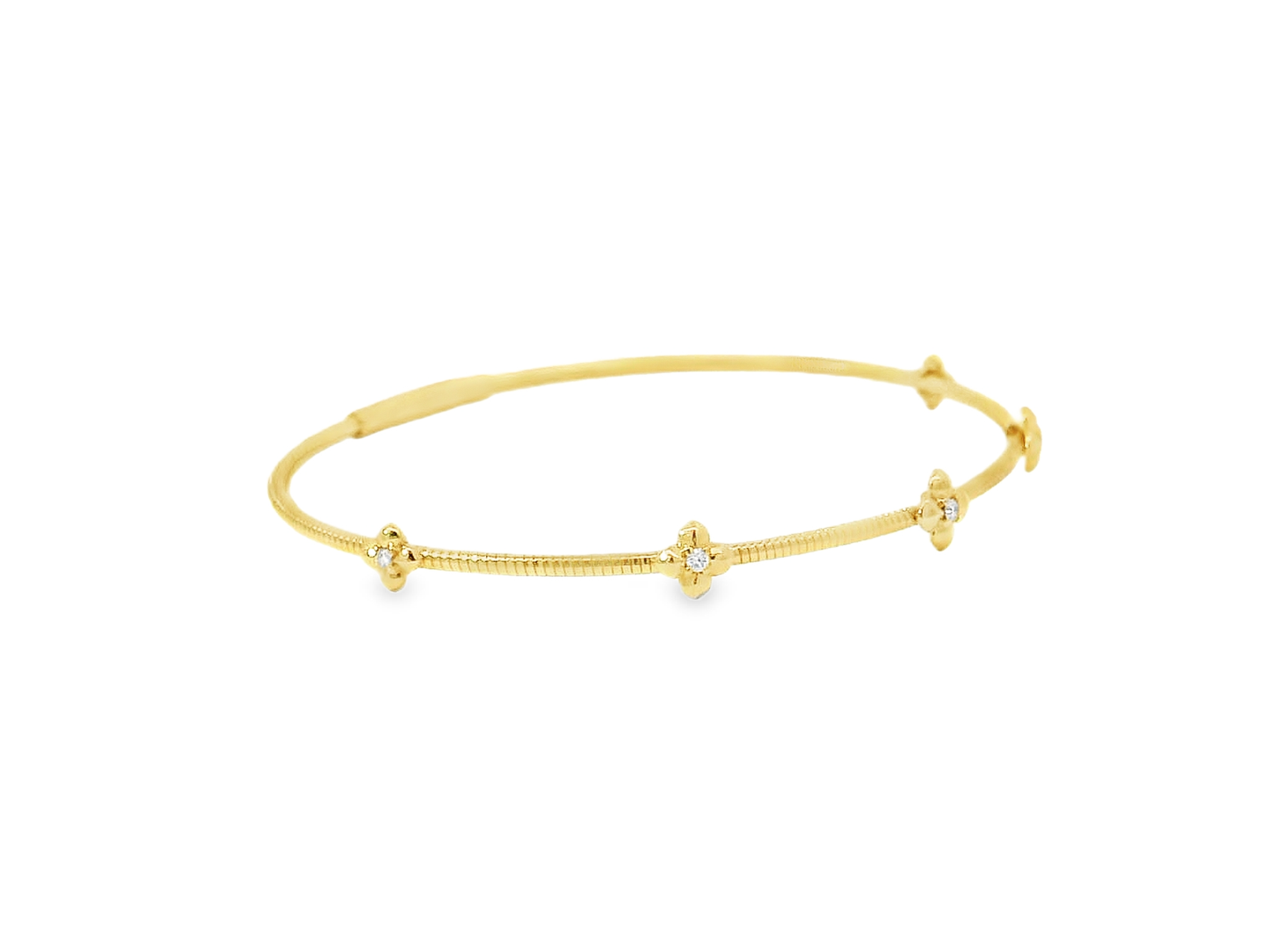Elegant Gold Bangle Bracelet