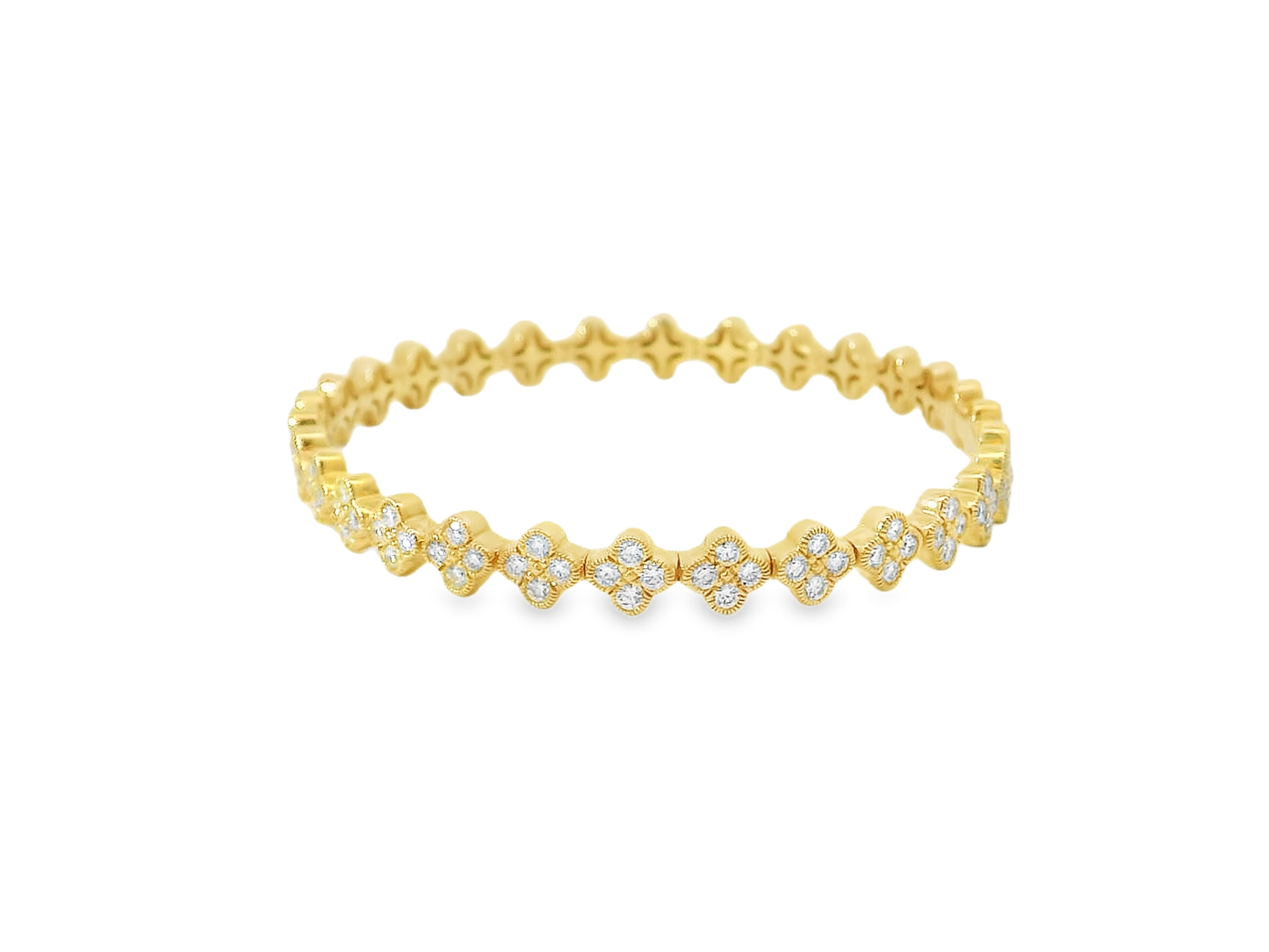 Elegant Gold Diamond Bracelet