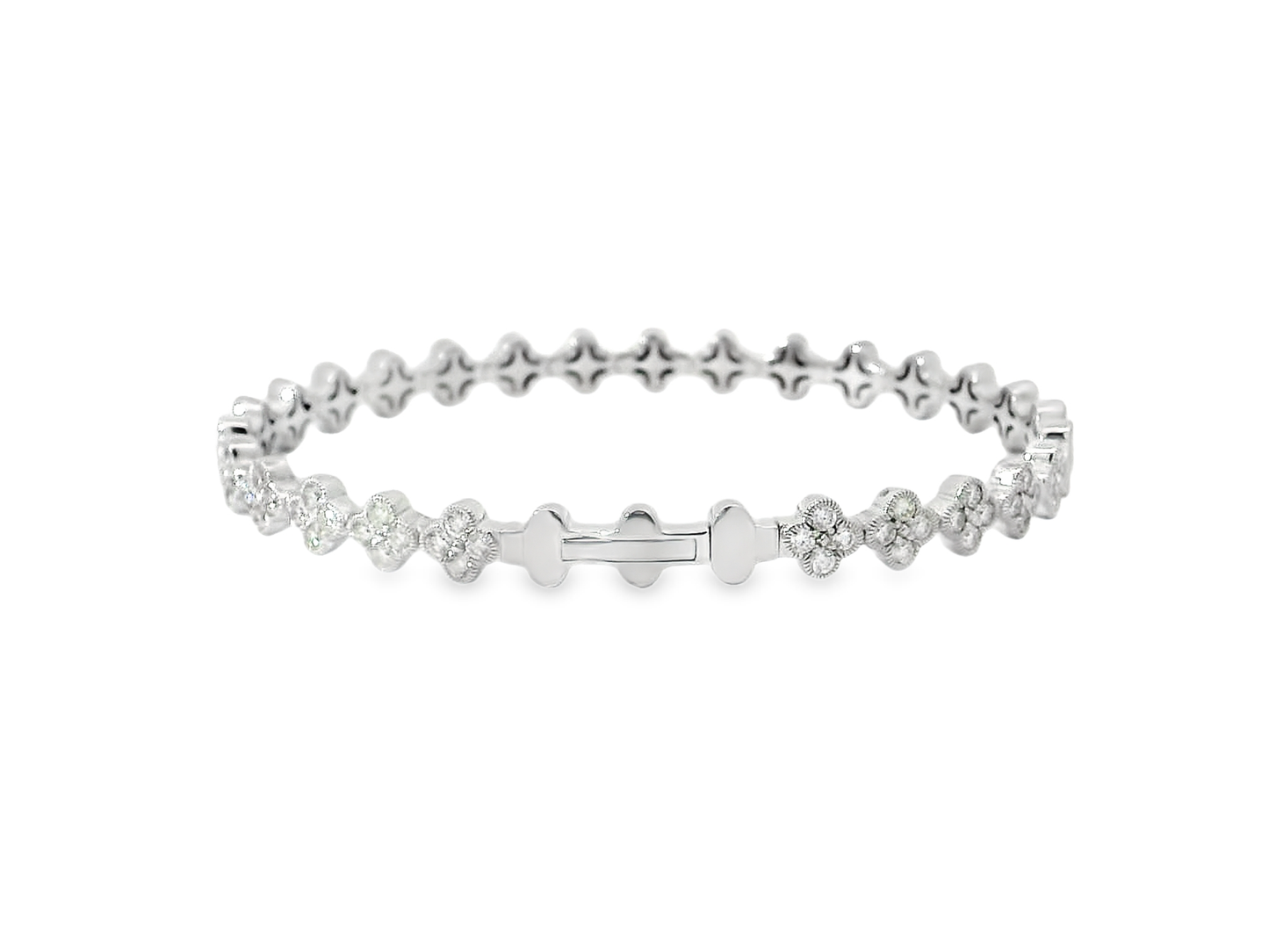Elegant Gold Diamond Bracelet