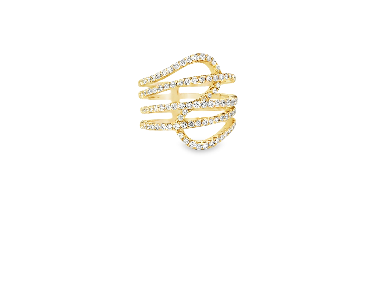 Elegant Wave Ring