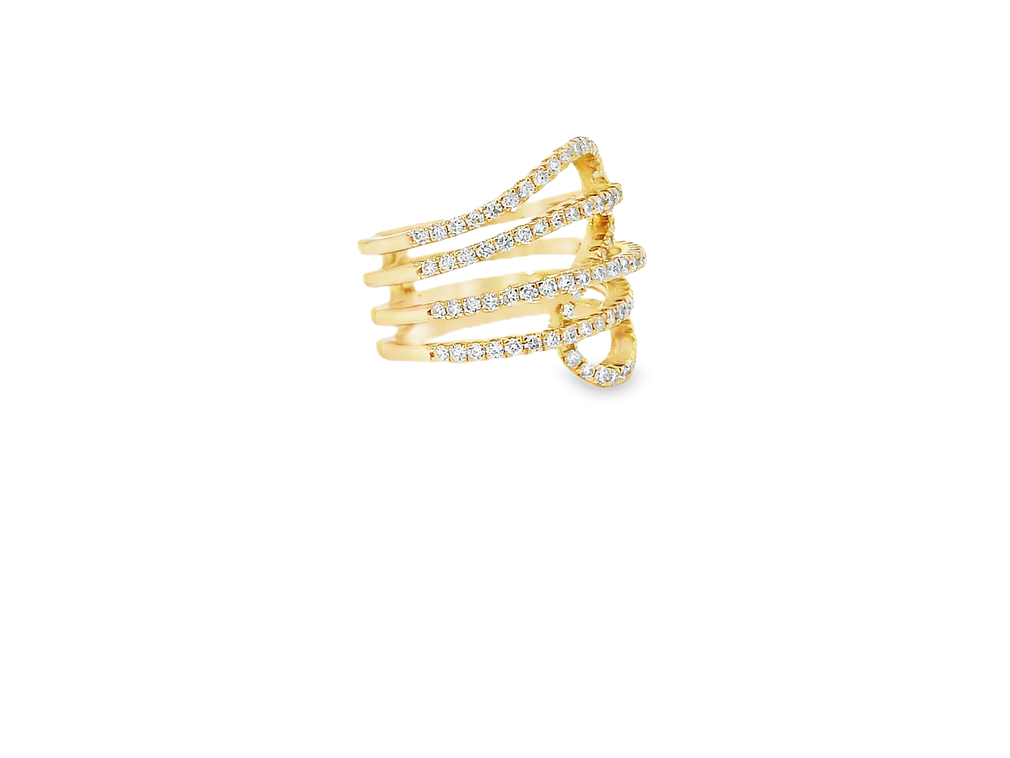 Elegant Wave Ring