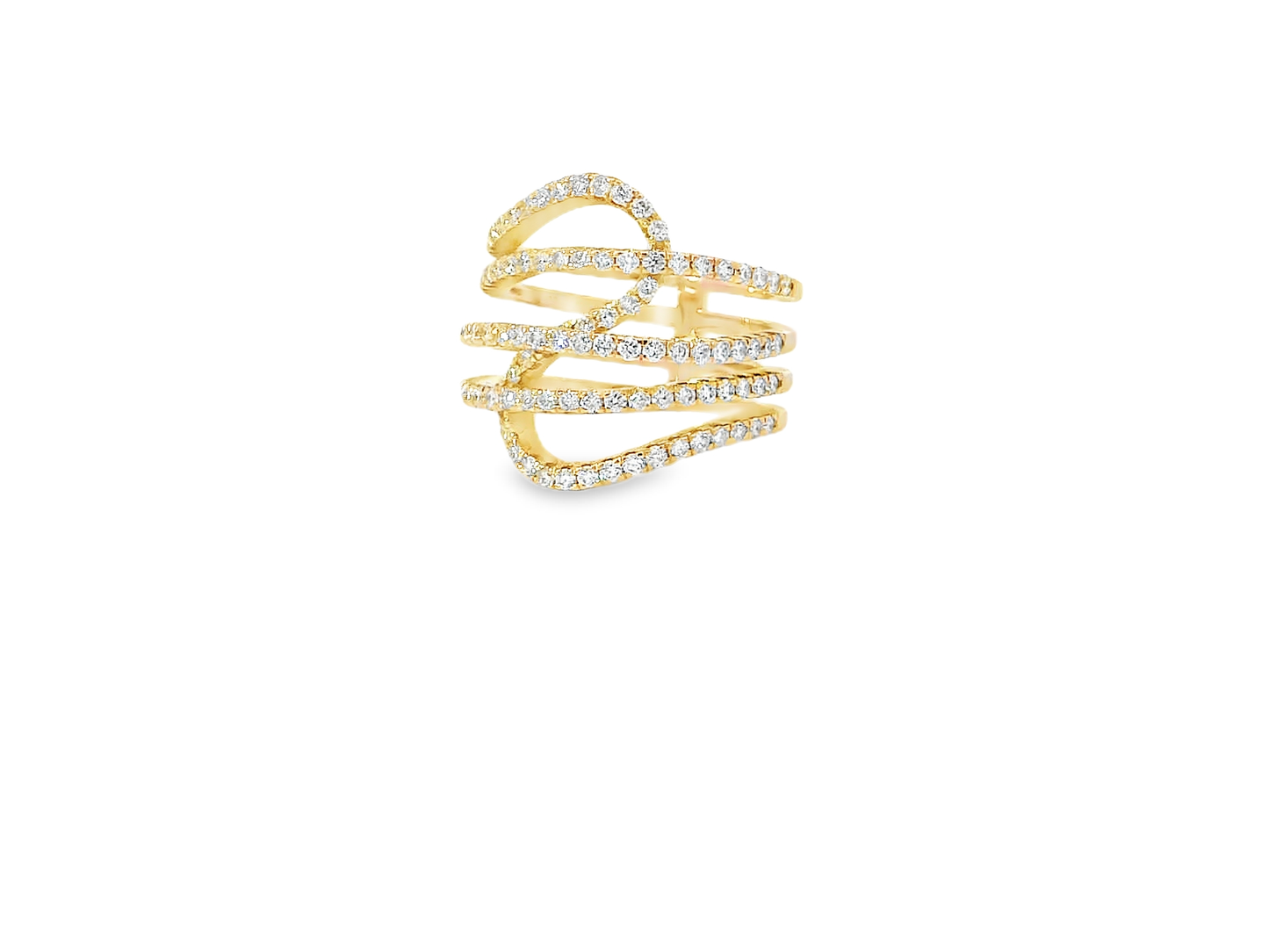 Elegant Wave Ring