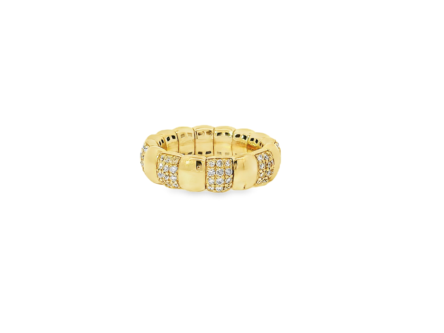 Scratchable Elegant Silver Ring with Sparkling Details