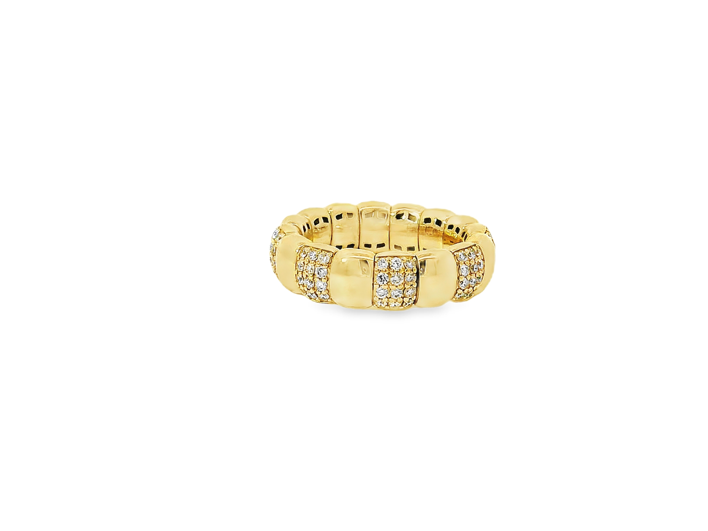 Scratchable Elegant Silver Ring with Sparkling Details