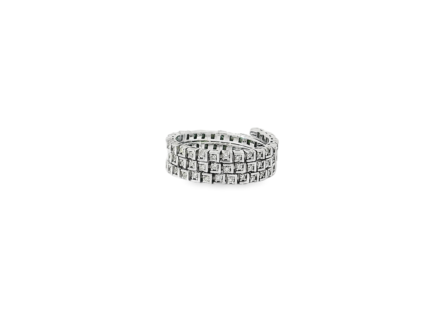Flexible Elegant Gold Diamond Ring
