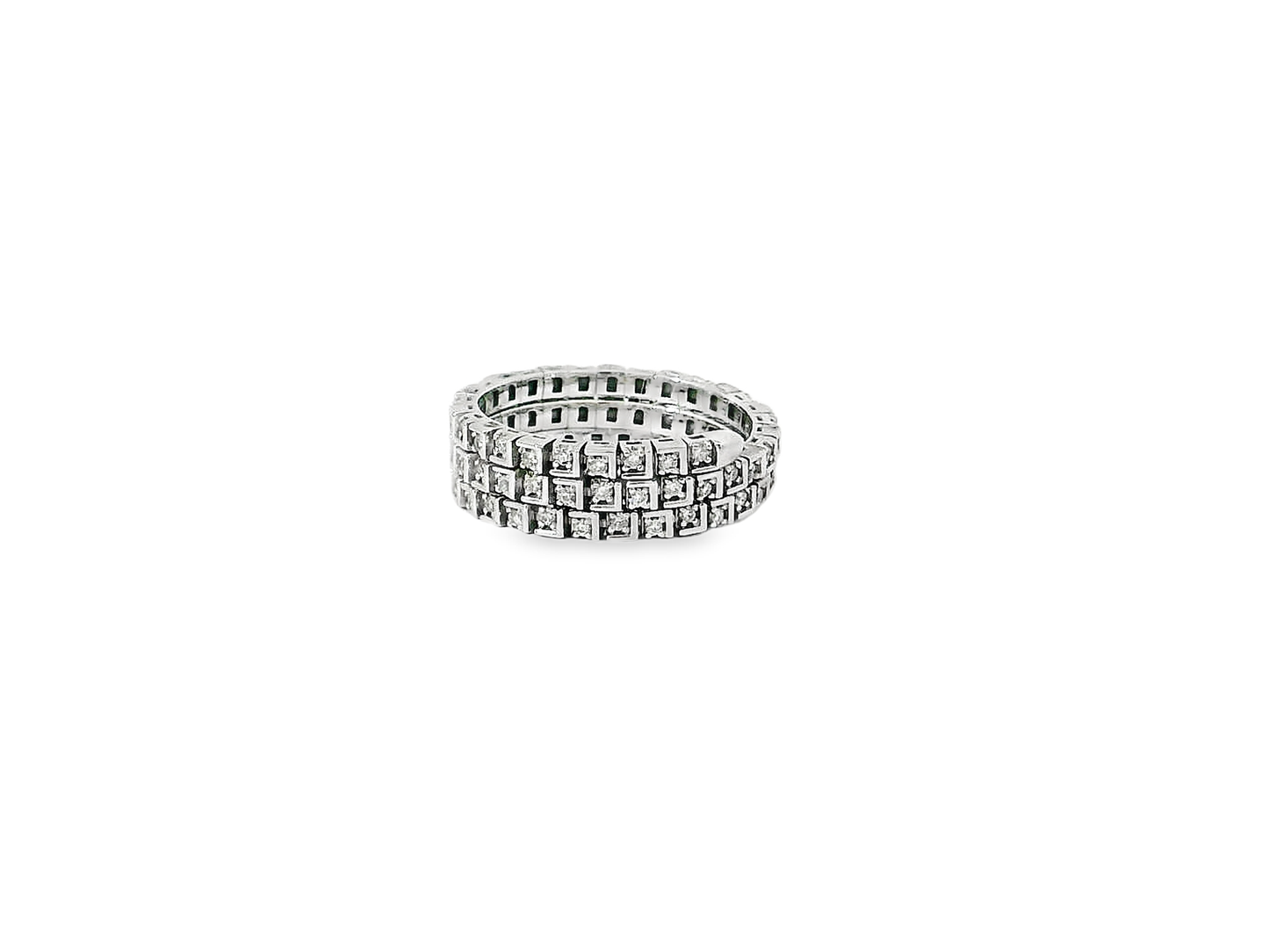 Flexible Elegant Gold Diamond Ring