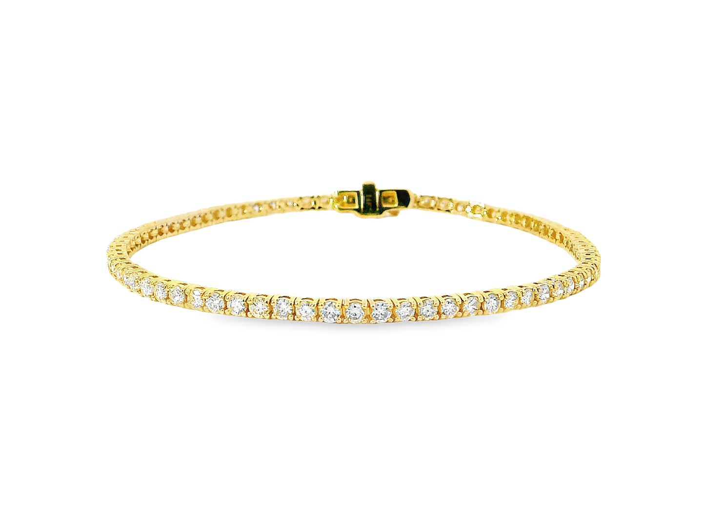 Elegant Gold Diamond Bracelet