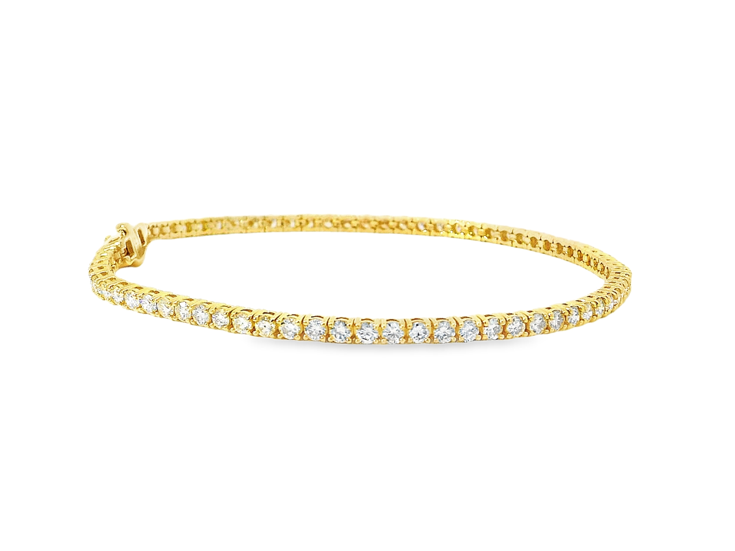 Elegant Gold Diamond Bracelet