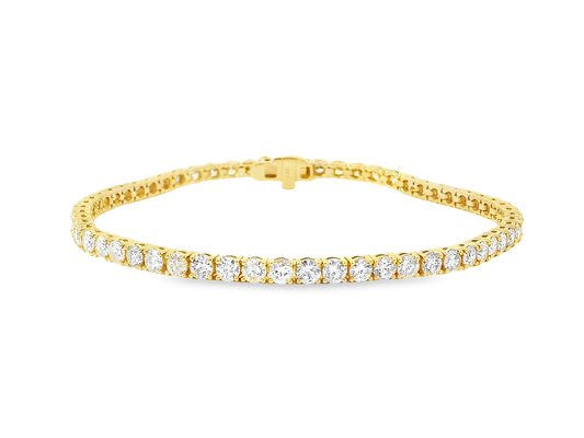 Elegant Gold Diamond Bracelet