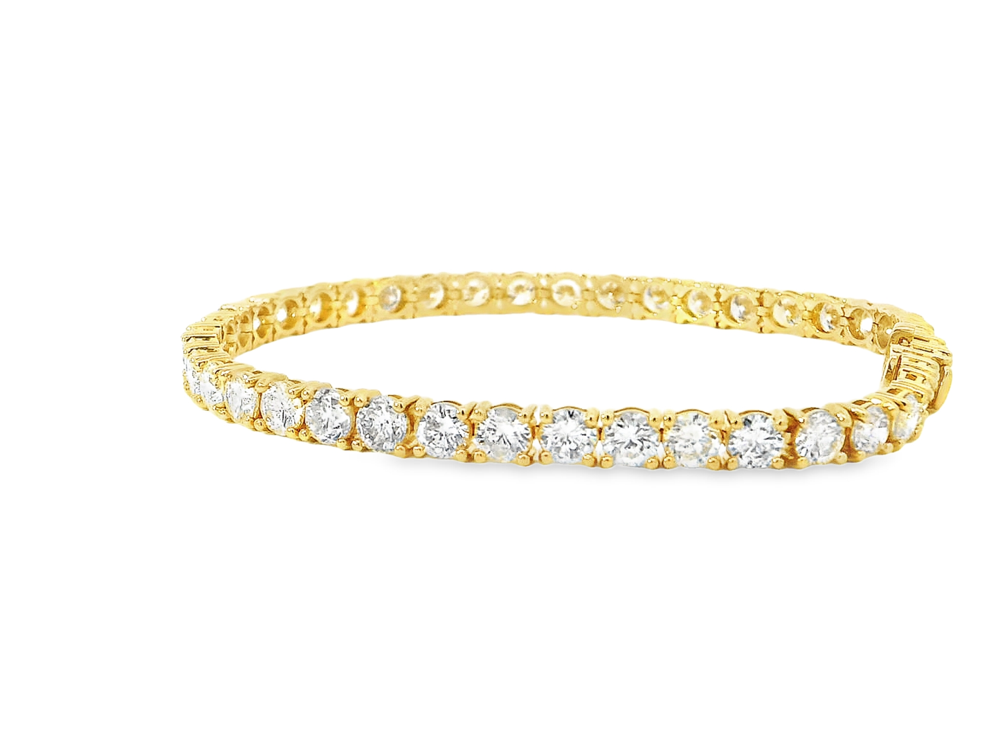 Elegant Gold Diamond Bracelet