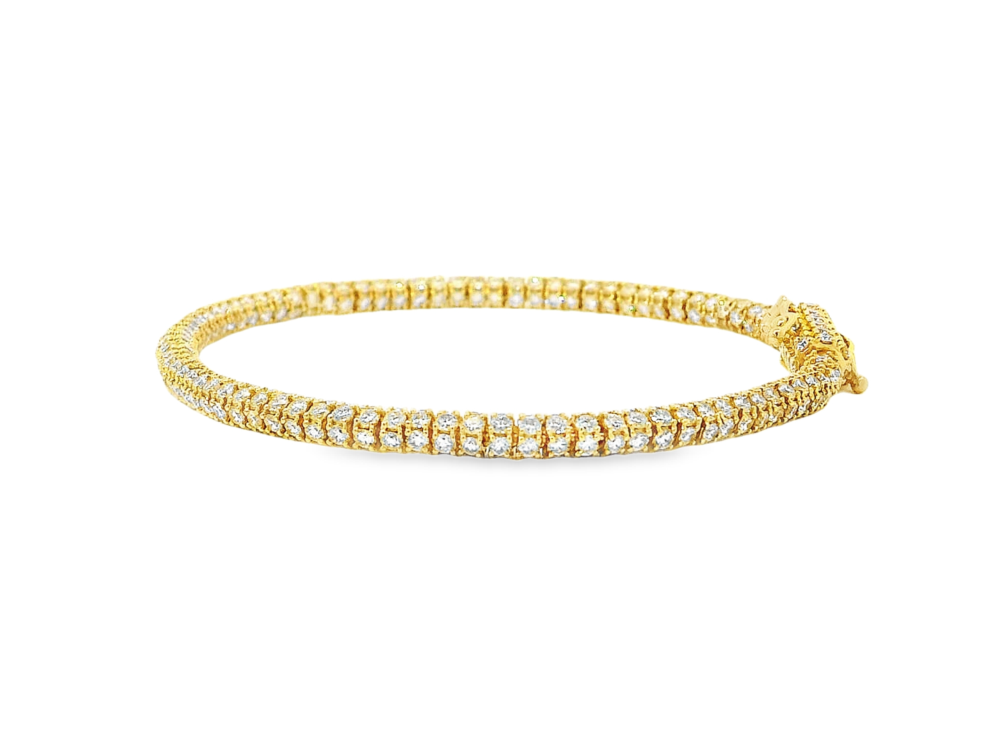 Elegant Gold Diamond Bracelet