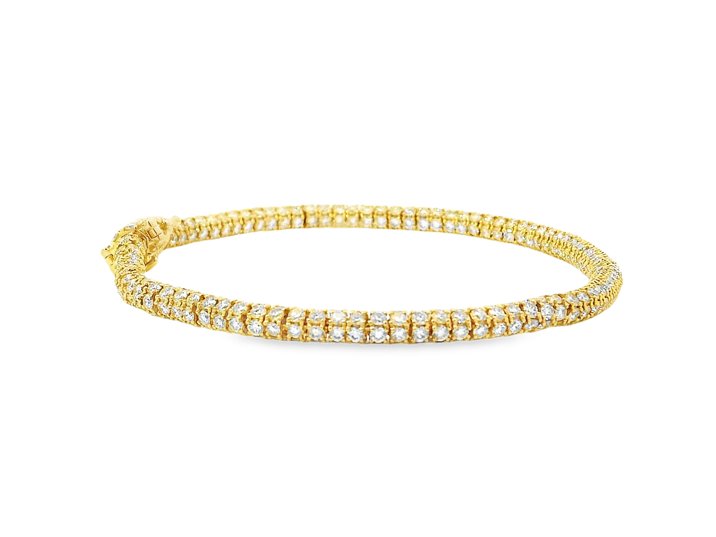 Elegant Gold Diamond Bracelet