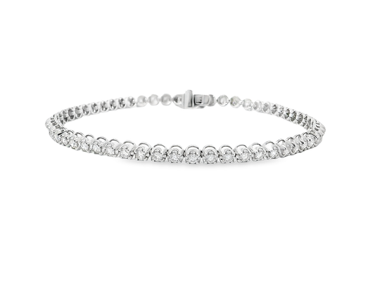 Elegant Diamond Tennis Bracelet