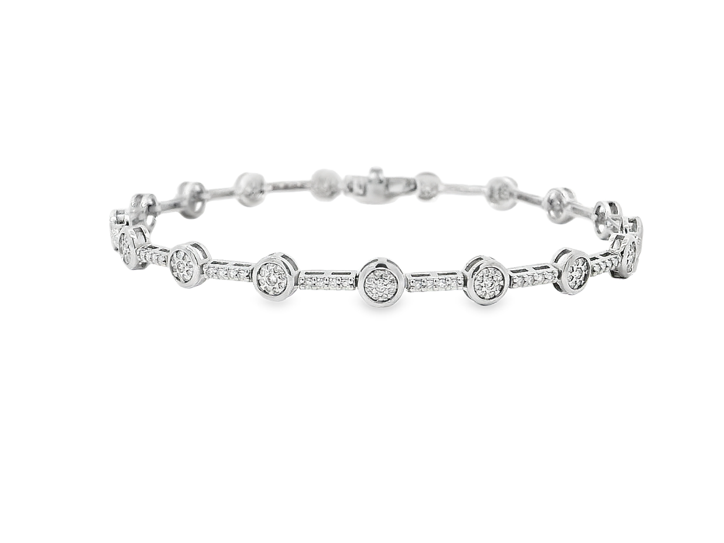 Elegant Gold Diamond Bracelet