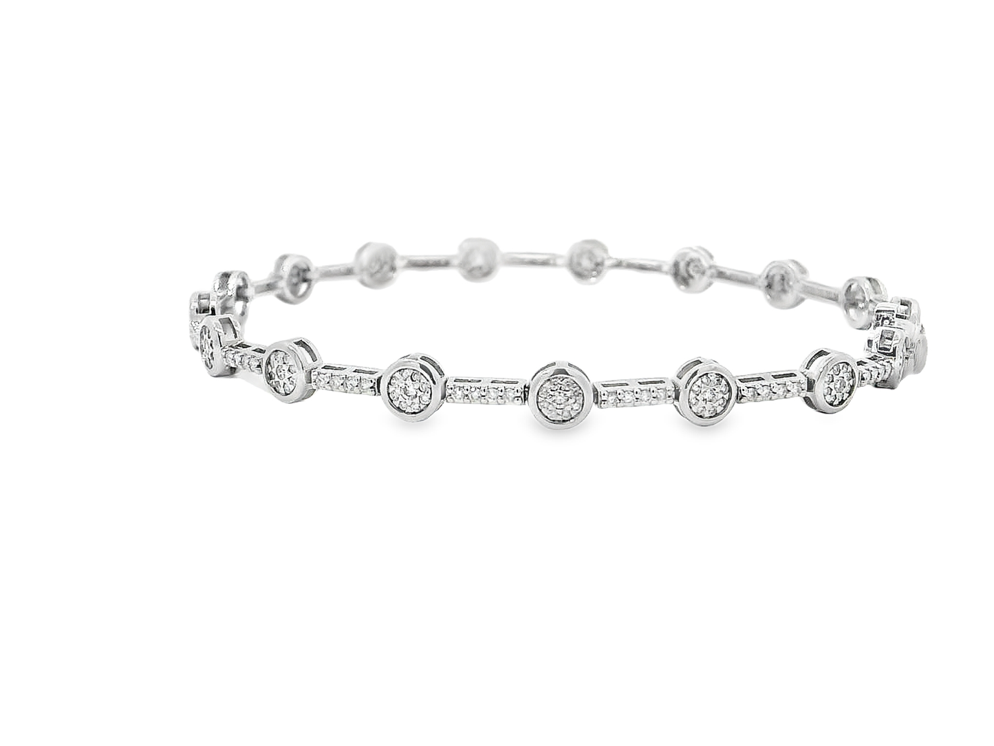 Elegant Gold Diamond Bracelet