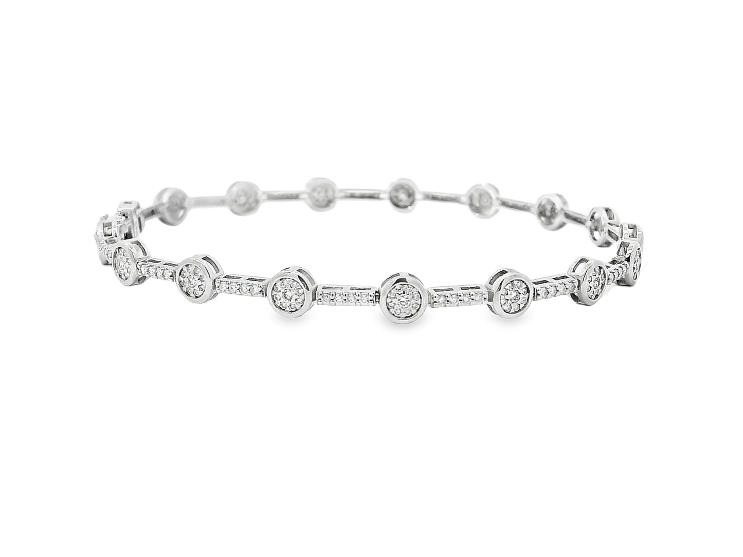Elegant Gold Diamond Bracelet