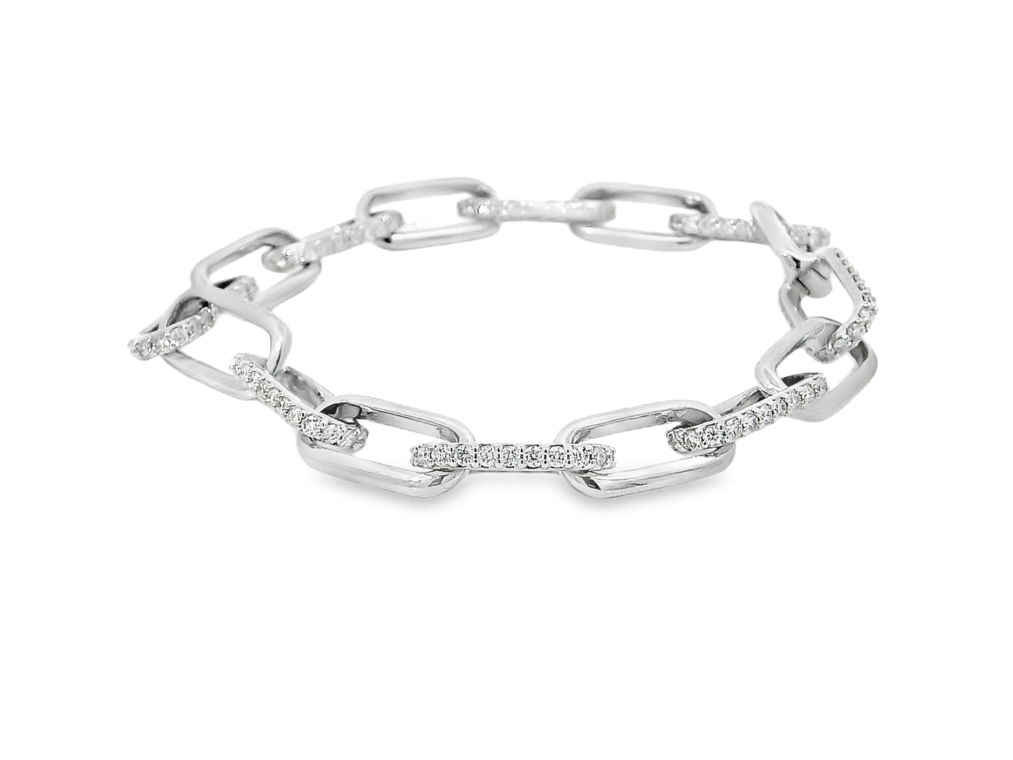 Elegant Gold Link Bracelet