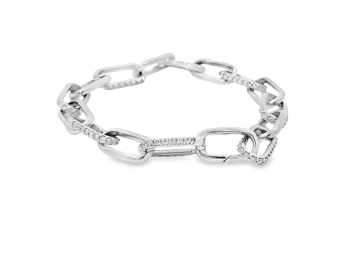 Elegant Gold Link Bracelet