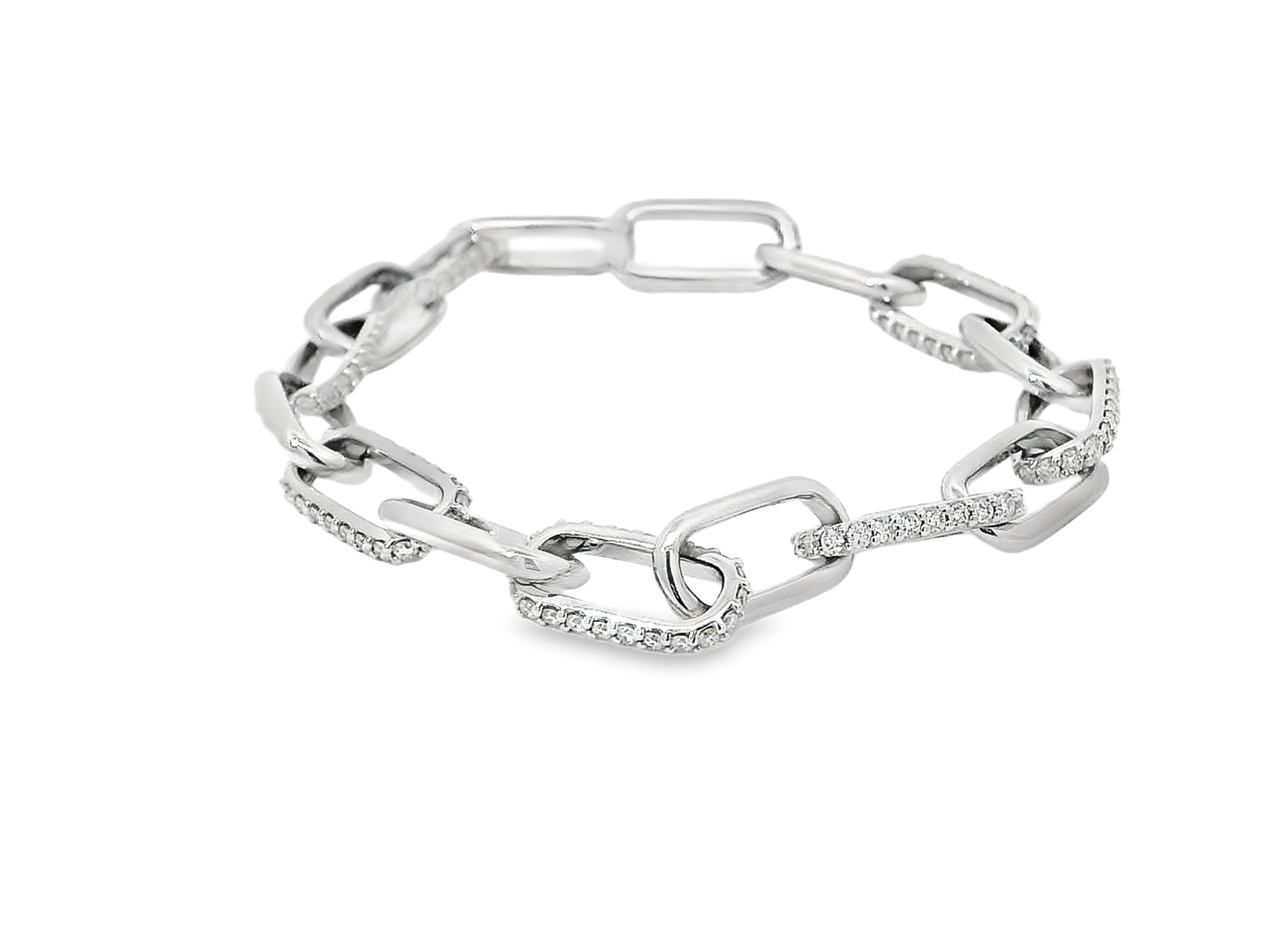 Elegant Gold Link Bracelet
