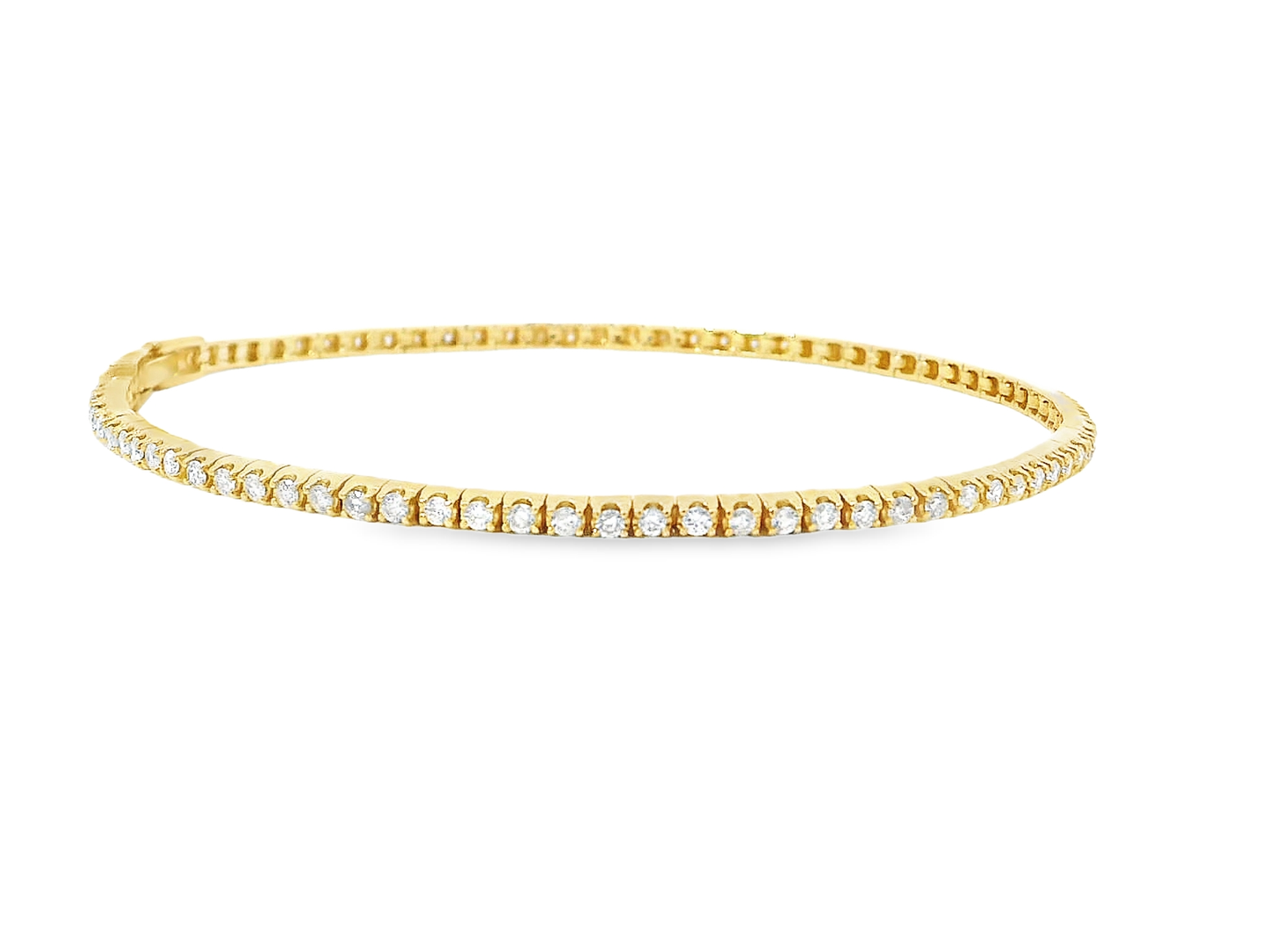 Elegant Gold Diamond Bracelet